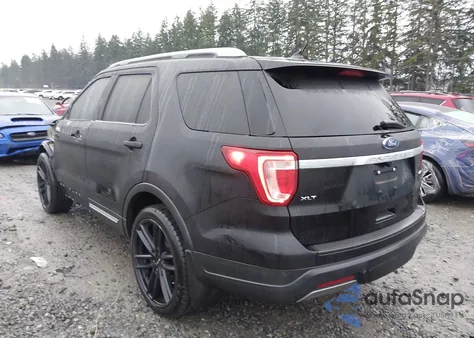 2019 Ford Explorer Xlt z USA, uszkodzony, nr VIN 1FM5K8D84KGA52719